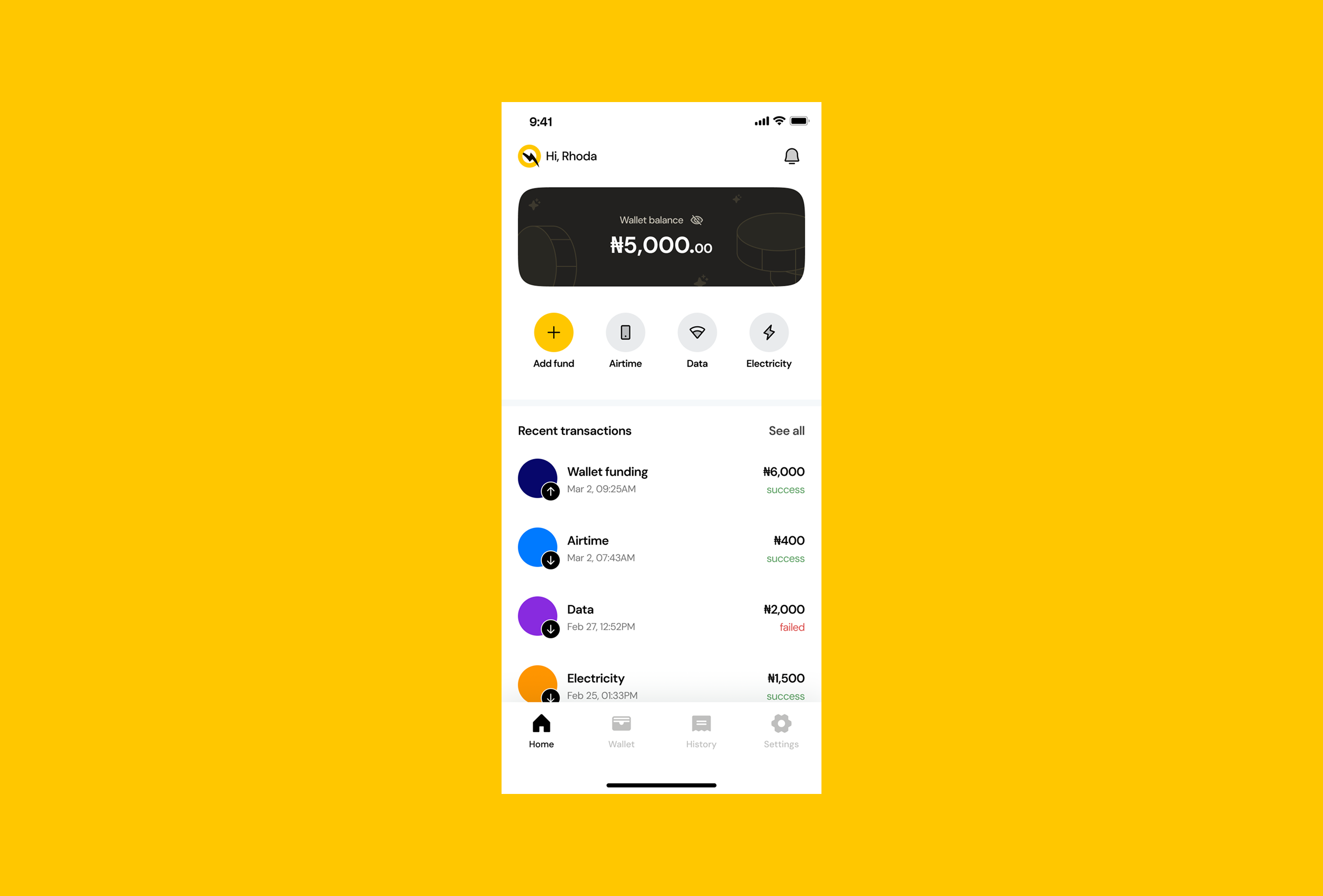 003 - QUICKCHARGE HOME SCREEN